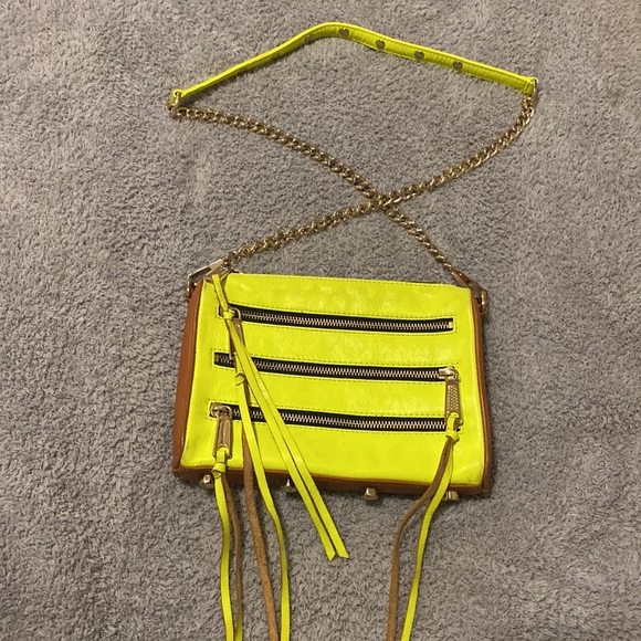 Rebecca Minkoff Neon Mini Zip Crossbody Bag - Picture 9 of 9